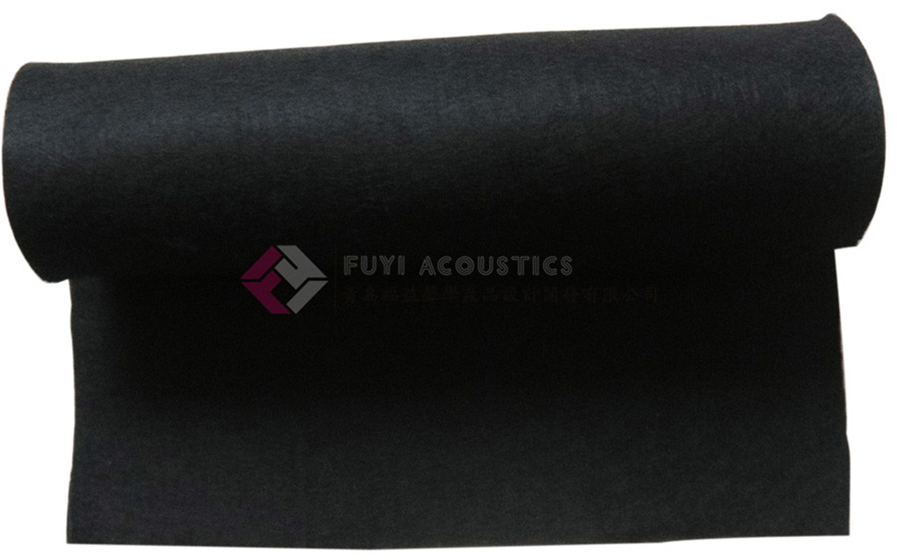 Environmental protection fiber acoustic wall felt