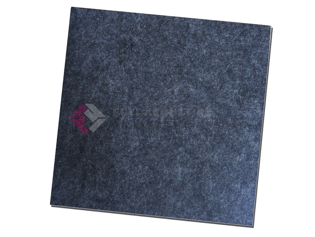 Multi color 9mm thick polyester noise reduction fiberboard