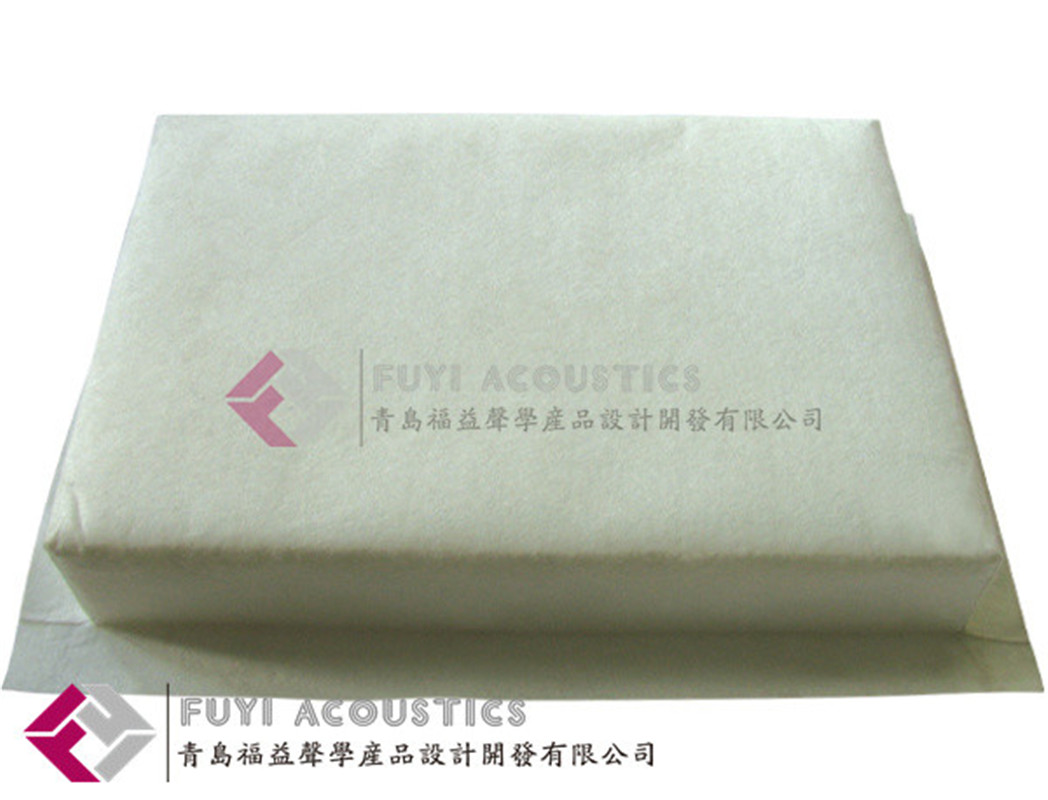 Environmental protection water repellent sound absorption membrane plate